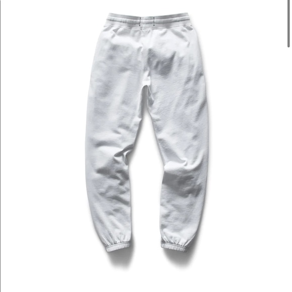Reigning champ lightweight white terry sweatpants - Picture 3 of 10